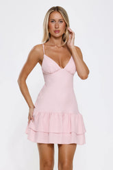 Polaroid Daydream Mini Dress Pink