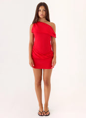 Pearson Mini Dress - Red